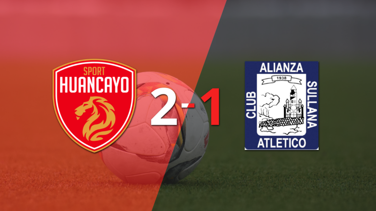 Alianza Atlético no pudo con Sport Huancayo y cayó por 2-1