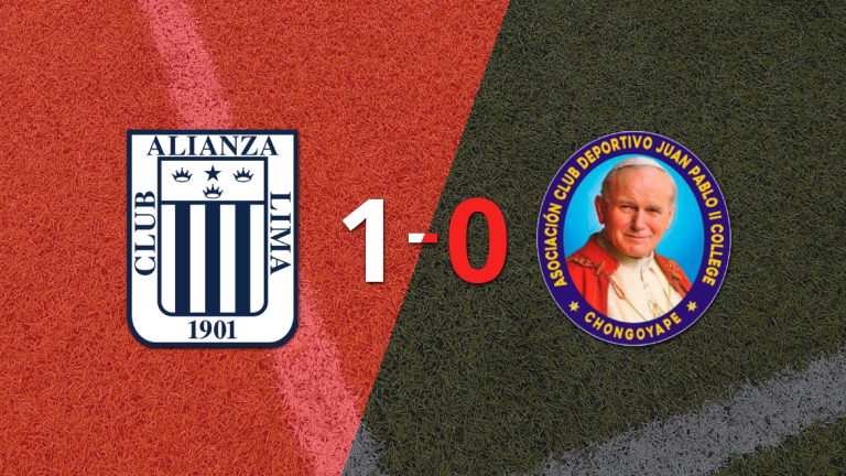 Juan Pablo II perdió 1-0 ante Alianza Lima