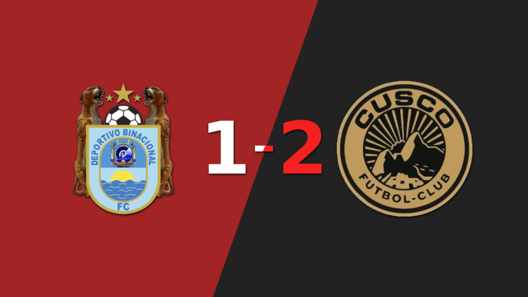 Cusco FC logra remontada y gana 2-1 a Deportivo Binacional