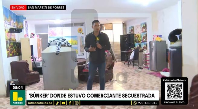 Así luce la casa donde la empresaria fue secuestrada en San Martín de Porres