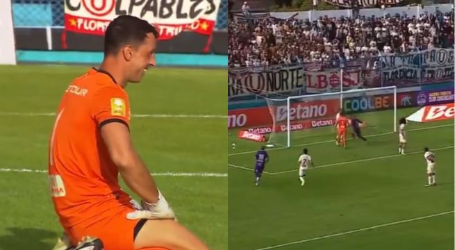 Sebastián Britos se pronuncia tras blooper en Cajabamba que le costó el empate a Universitario [VIDEO]