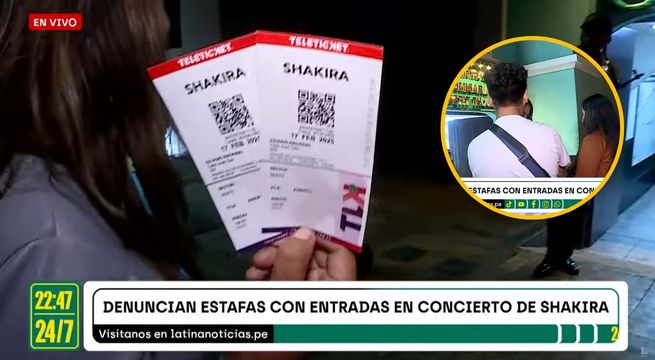 Fans de Shakira denuncian haber sido estafados con entradas falsas [VIDEO]