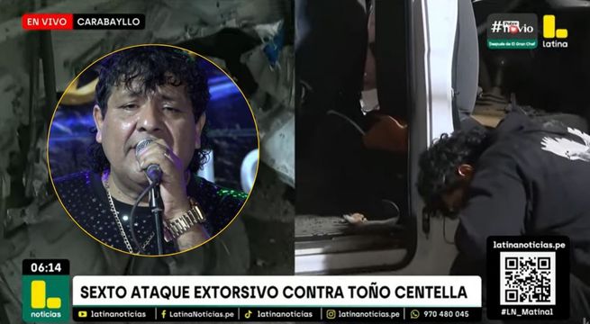 Toño Centella recibe sexto ataque extorsivo durante concierto que ofrecía en Carabayllo