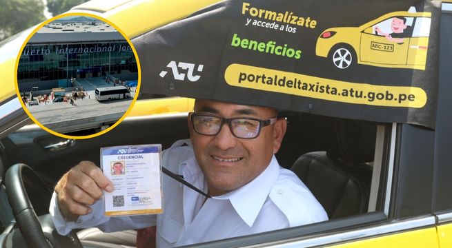 ATU informa que solo taxis formales ingresarán al nuevo aeropuerto Jorge Chávez