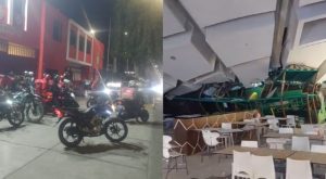 Real Plaza Trujillo: Repartidores de delivery llevan a bomberos en sus motos al lugar de la tragedia