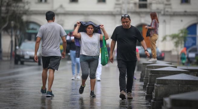 Senamhi pronostica lluvias en Lima, Ica y otras regiones hasta el viernes 7 de febrero