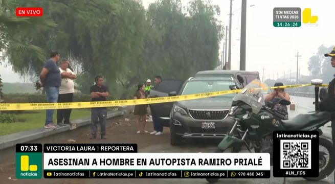 Matan a balazos a médico cirujano en la carretera Ramiro Prialé