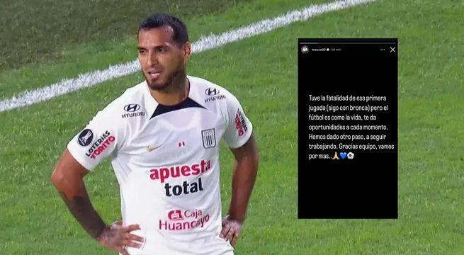 Miguel Trauco se pronuncia tras su autogol en Boca Juniors vs. Alianza Lima