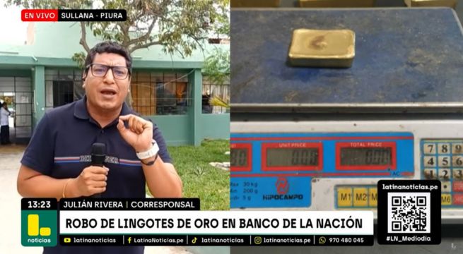 Banco de la Nación responde tras denuncia de cambio de lingotes de oro por cobre