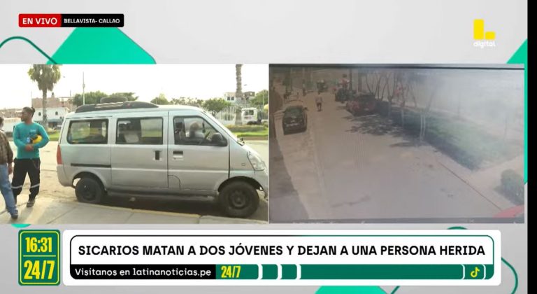 Bellavista: sicarios asesinan a dos jóvenes en la “Esquina de las Cremoladas”