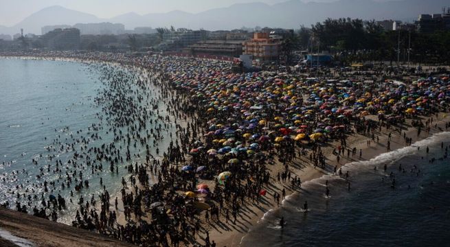 Brasil: ciudad de Río de Janeiro llega a los 44 grados y bate récord de calor