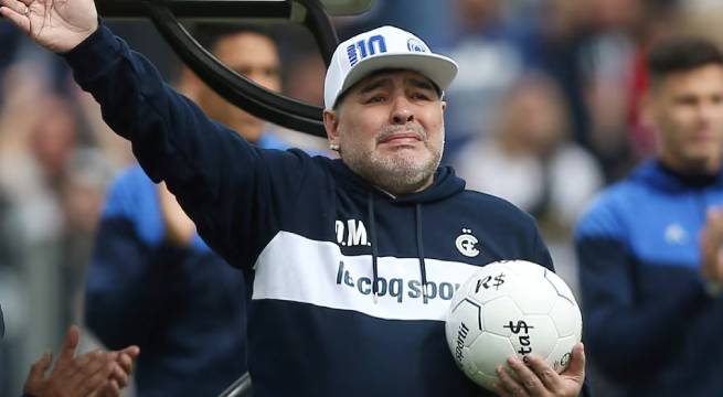 Presentan foto inédita de Diego Maradona en su lecho de muerte durante juicio