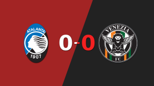 Cero a cero terminó el partido entre Atalanta y Venezia