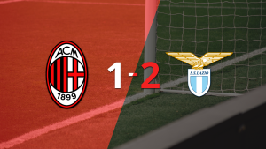 Victoria apretada de Lazio por 2-1 sobre Milan con un gol agónico incluido