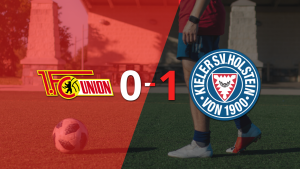 Unión Berlín cayó frente a Holstein Kiel 1-0 con un gol de Armin Gigovic