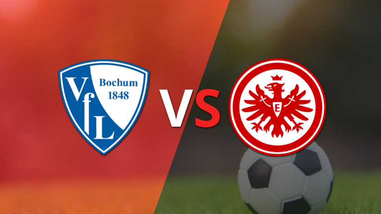 Finaliza la primera parte con ventaja para Eintracht Frankfurt sobre Bochum