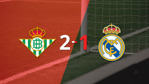 Betis supera por 2-1 a Real Madrid tras dar vuelta el partido