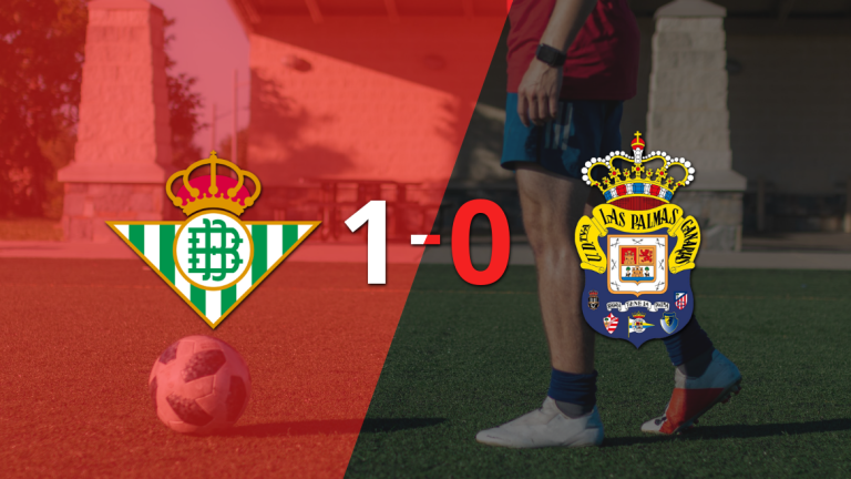 Betis derrotó 1-0 a UD Las Palmas con un gol de Diego Llorente