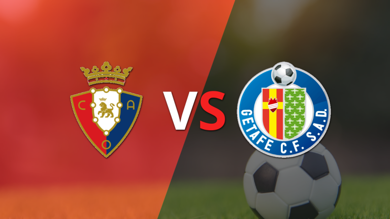 Arrancan las acciones del duelo entre Osasuna y Getafe