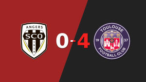 Angers no pudo contener la fuerza de Toulouse y cayó derrotado por 4 a 0