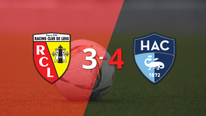 Le Havre AC conquista una victoria por 4 a 3 ante Lens