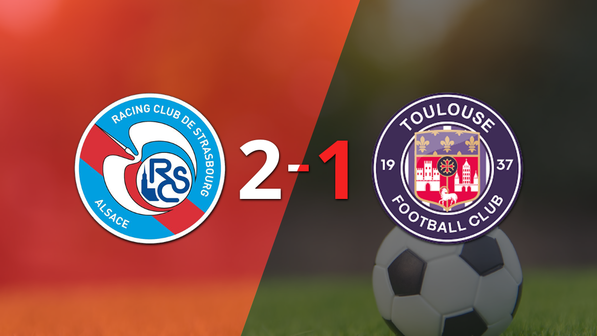 RC Strasbourg logra remontada y gana 2-1 a Toulouse