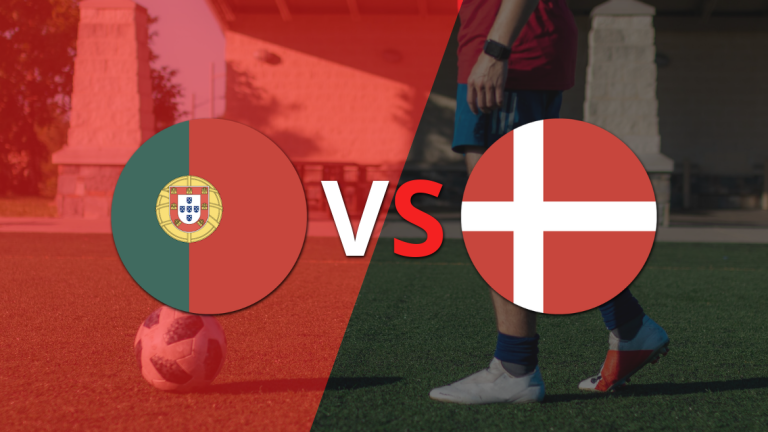 Empieza el partido entre Portugal y Dinamarca