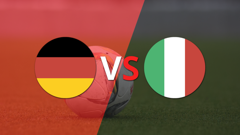 Arranca el partido entre Alemania vs Italia