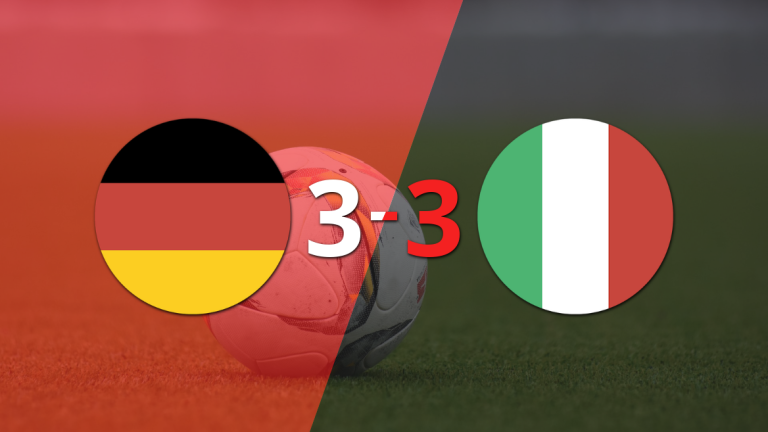 Alemania igualó con Italia, pero se clasificó a Semifinal tras un gol agónico