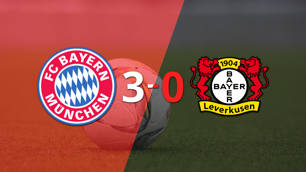 Bayern Múnich apabulló a Bayer Leverkusen y se ilusiona