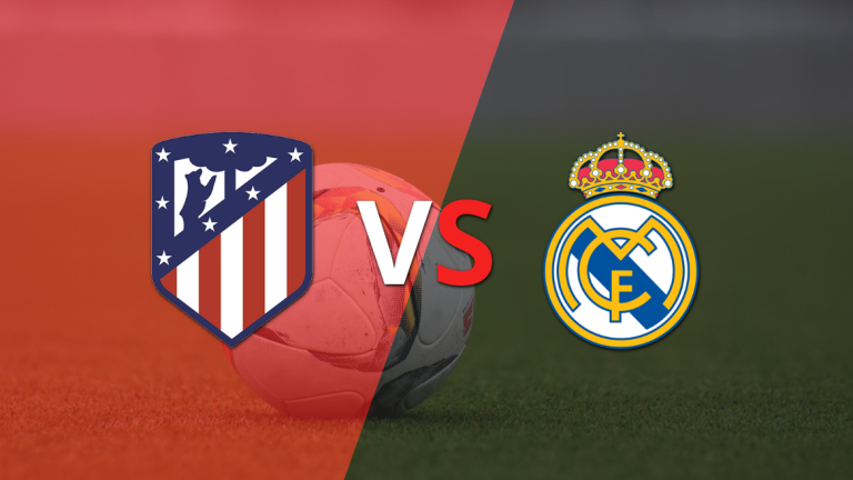 Terminó el primer tiempo con un marcador 1-0 a favor de Atlético de Madrid