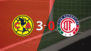 Club América fue imparable y goleó 3 a 0