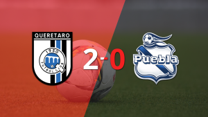 Sólido triunfo de Querétaro por 2-0 frente a Puebla