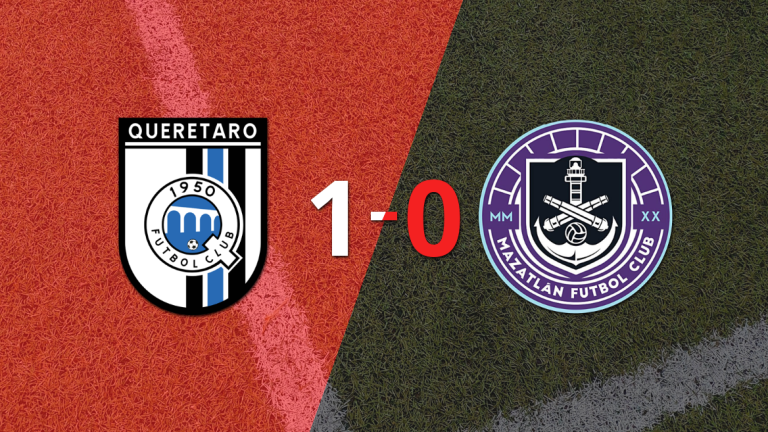 Mazatlán perdió 1-0 ante Querétaro