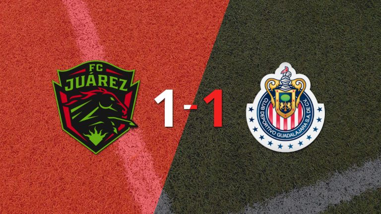 FC Juárez y Chivas se repartieron los puntos en un 1 a 1