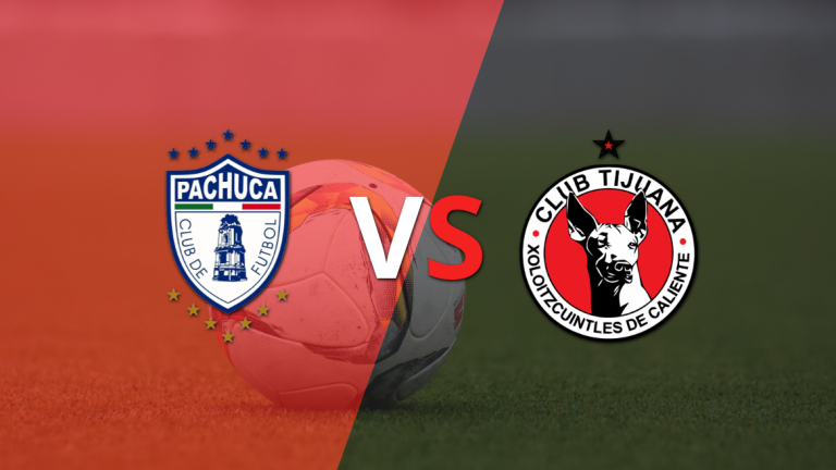 Pachuca busca mantener la ventaja ante Tijuana en la etapa complementaria