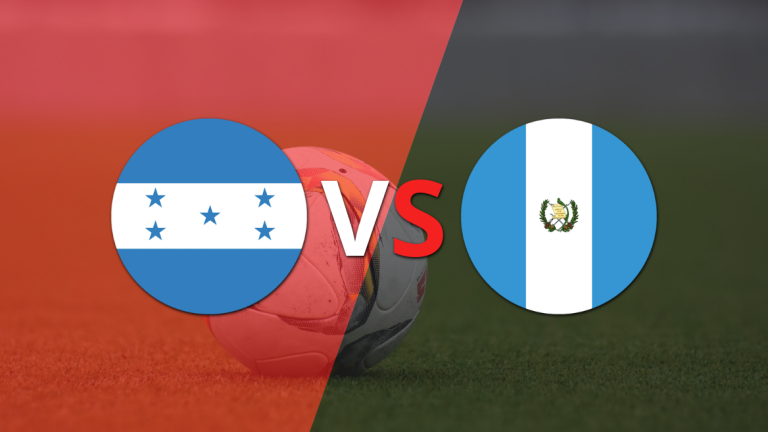 Honduras y Guatemala buscan el gol que desempate el encuentro en el segundo tiempo