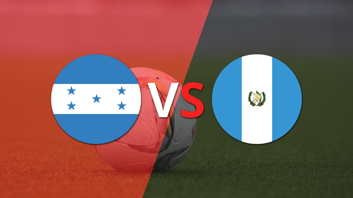 Guatemala juega un partido amistoso con Honduras