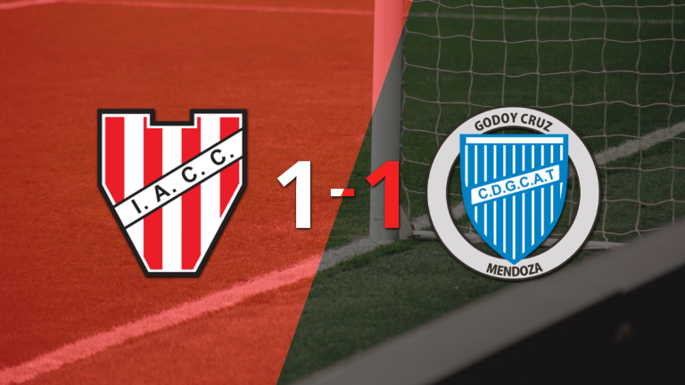 Instituto y Godoy Cruz igualaron 1 a 1