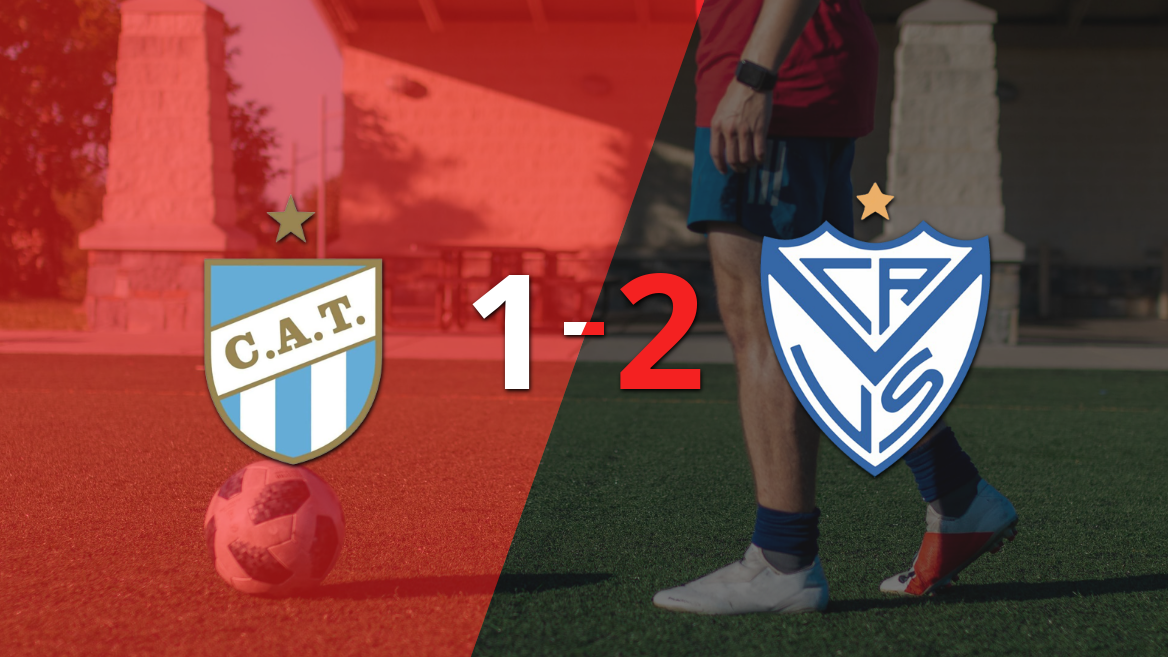 Vélez se lo dio vuelta a Atlético Tucumán y le ganó 2 a 1