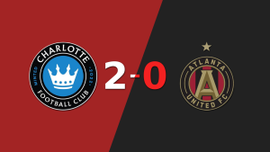 Charlotte FC le ganó como anfitrión a Atlanta United por 2-0