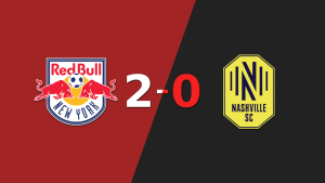 Sólido triunfo de New York Red Bulls por 2-0 frente a Nashville SC