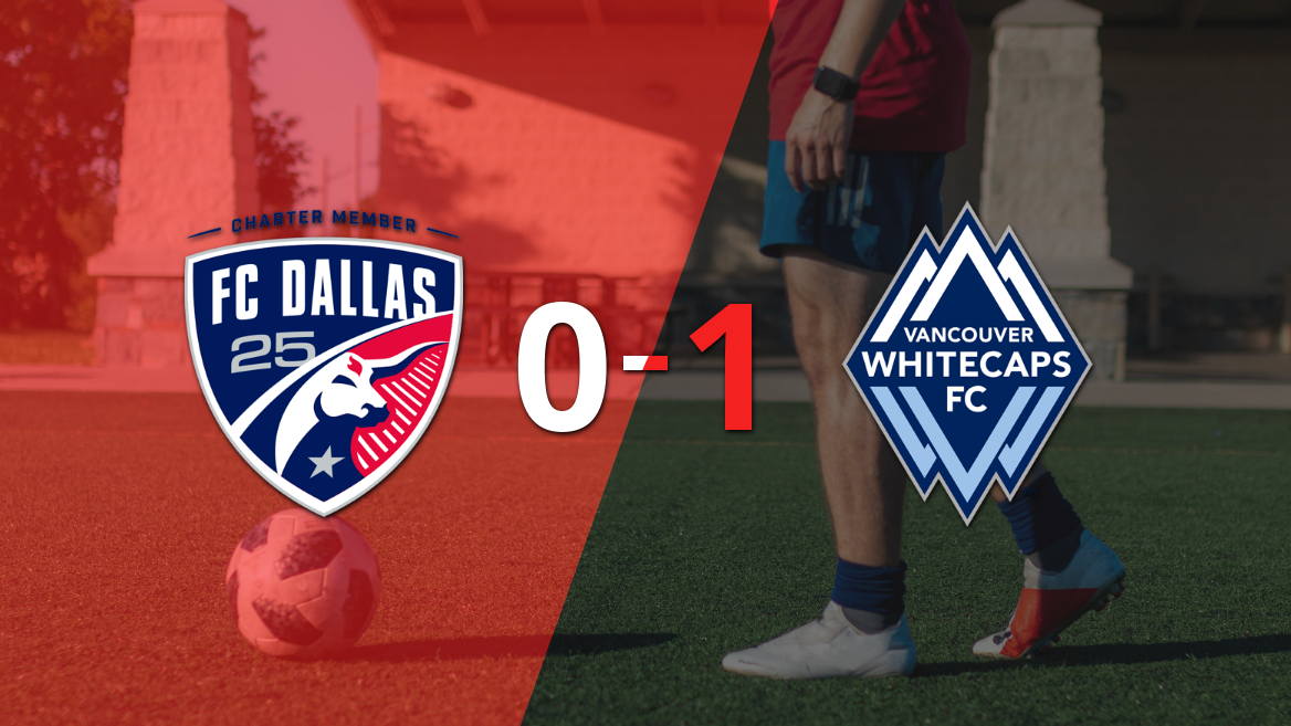 Vancouver Whitecaps FC logró la victoria por 1 a 0 ante FC Dallas