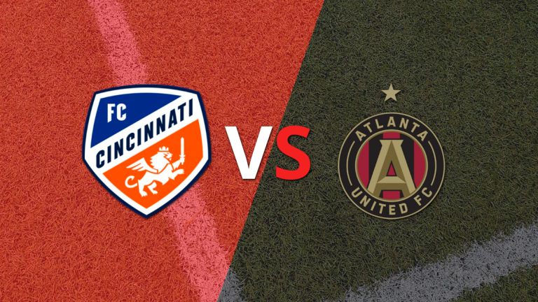 Sin goles, termina el primer tiempo entre Atlanta United y FC Cincinnati