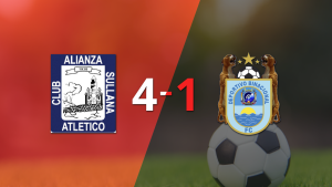 Deportivo Binacional sucumbe ante Alianza Atlético en una goleada 4-1