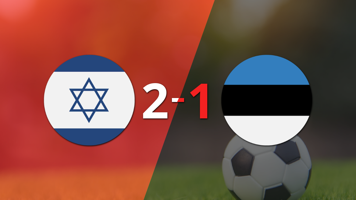 Israel obtiene una victoria 2-1 contra Estonia