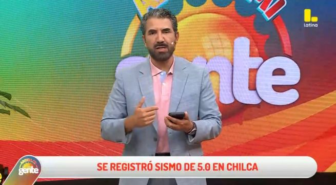 Así se vivió el sismo en plena transmisión de Arriba Mi Gente | VIDEO