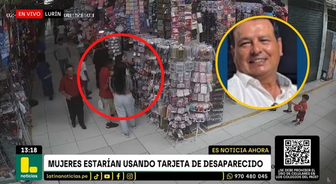 Hombre desaparece tras cita con mujer y ahora estarían usando sus tarjetas de crédito