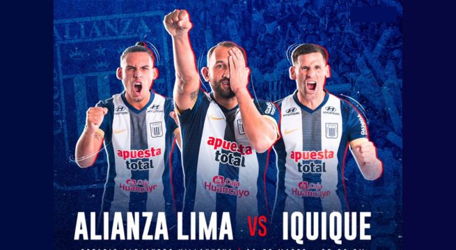 Este es el once de Alianza Lima ante Deportes Iquique por la clasificación