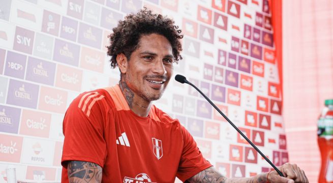 Paolo Guerrero tras su regreso a selección peruana: «Si me convocan, no puedo decir no a mi patria»